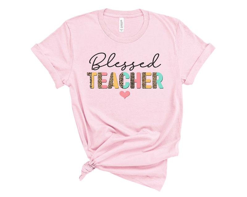 Blessed teacher Heart - Graphic Tee