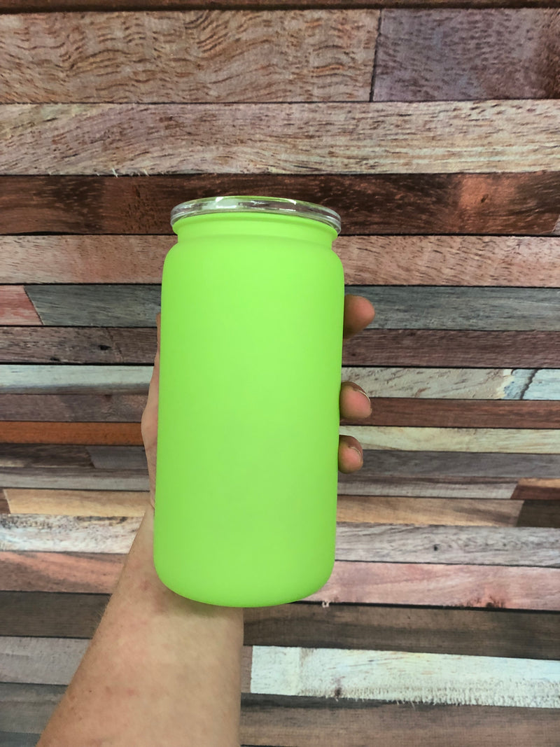 16oz Solid Matte Color Cup