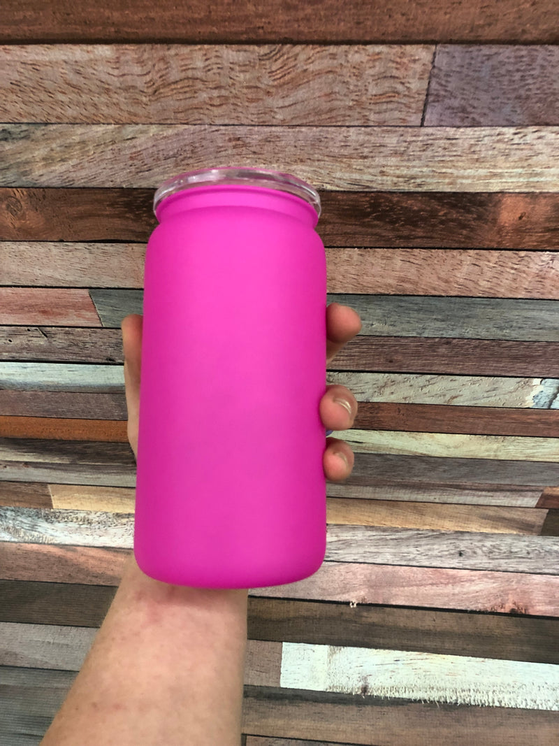 16oz Solid Matte Color Cup