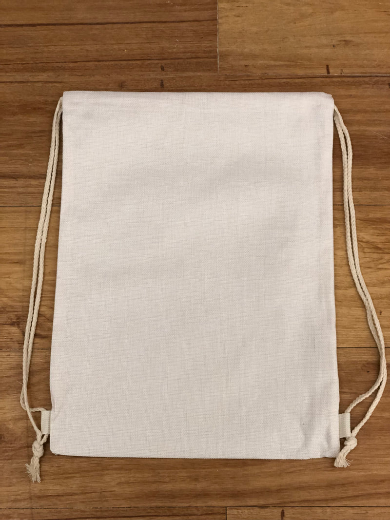 Sublimation Burlap Drawstring Bag