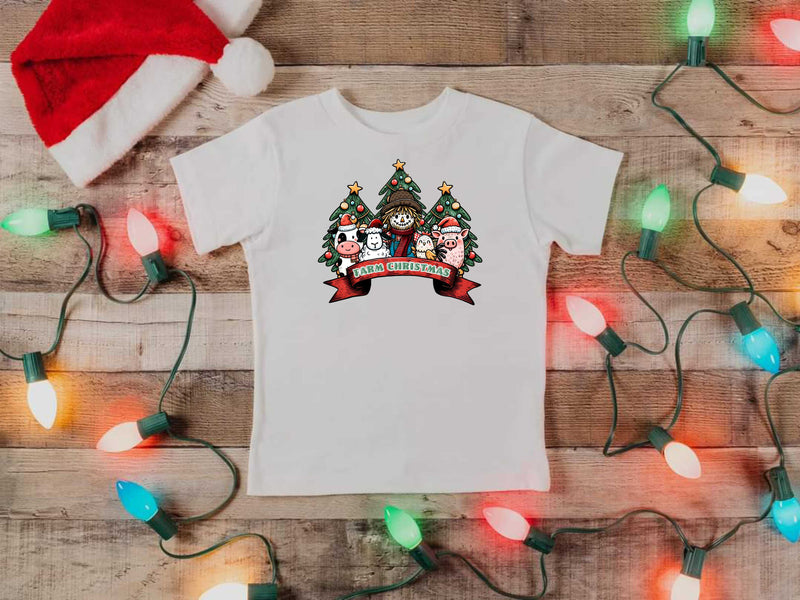 Farm Animal Christmas - Graphic Tee