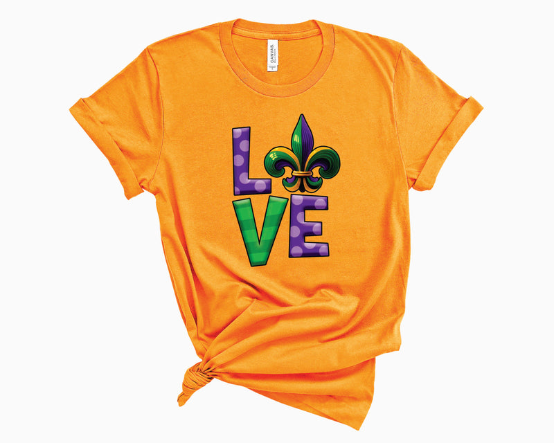 Fleur De Lis LOVE - Transfer