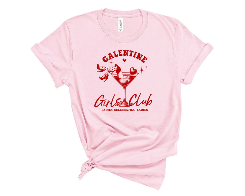 Galentines Girls Club Heart Tights - Transfer