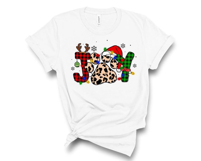 JOY Leopard Paw Print- Transfer