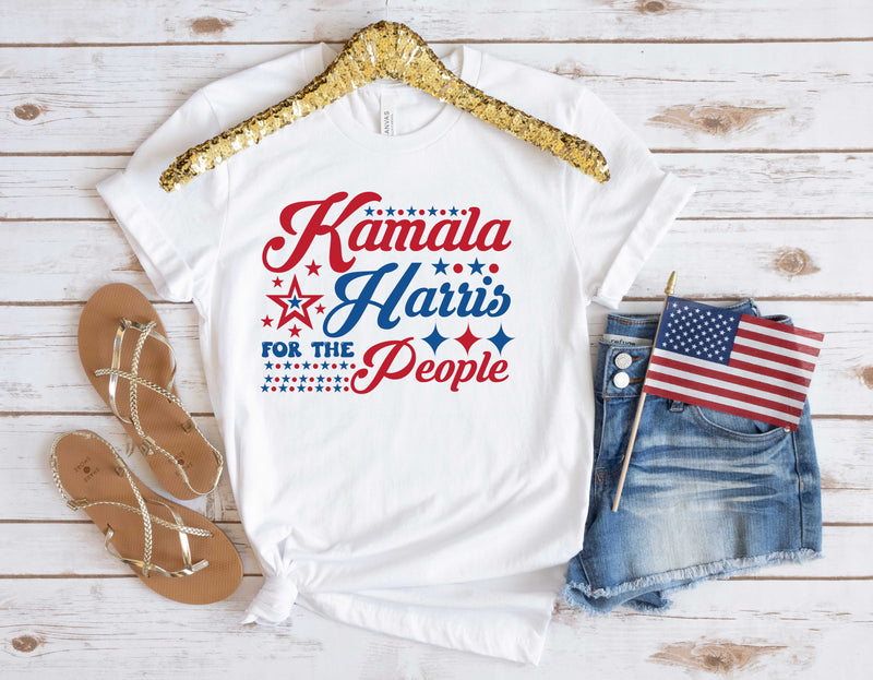 Kamala Harris for the People-red and blue-Transfer