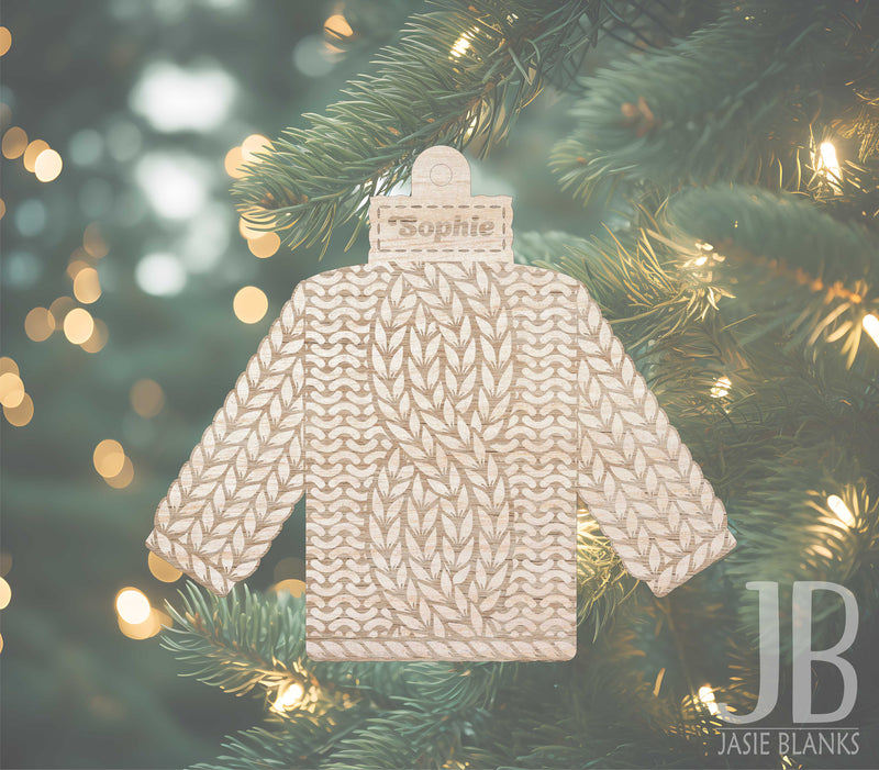 Knit Sweater Ornament