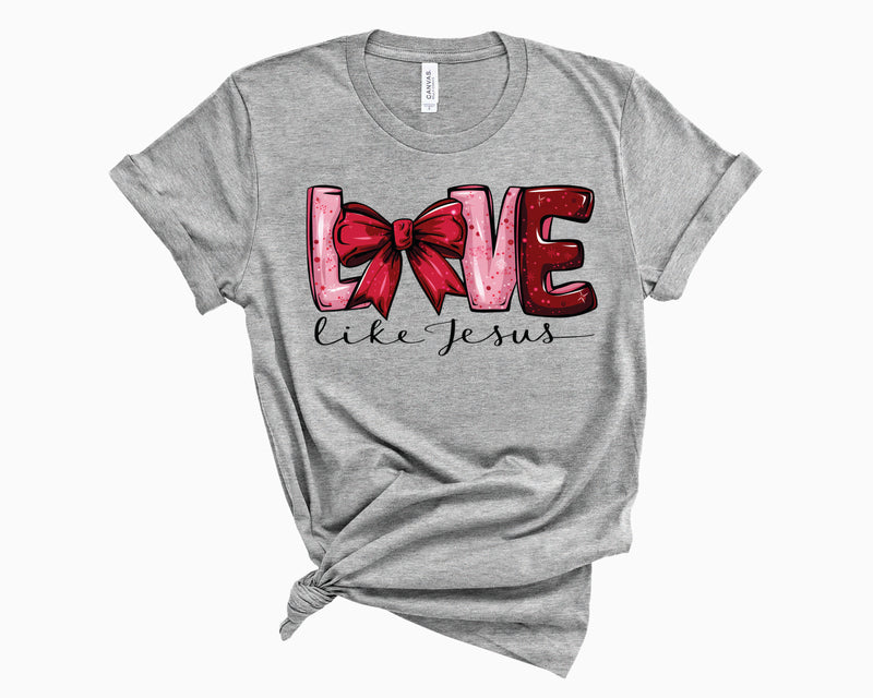 Love Like Jesus Bow - Transfer