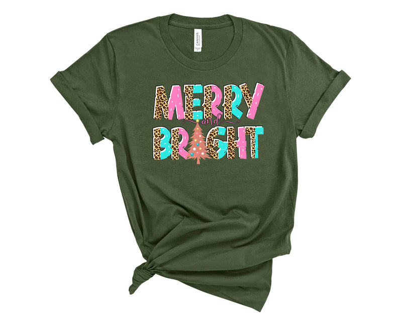 Merry & Bright Half Leopard  - Transfer