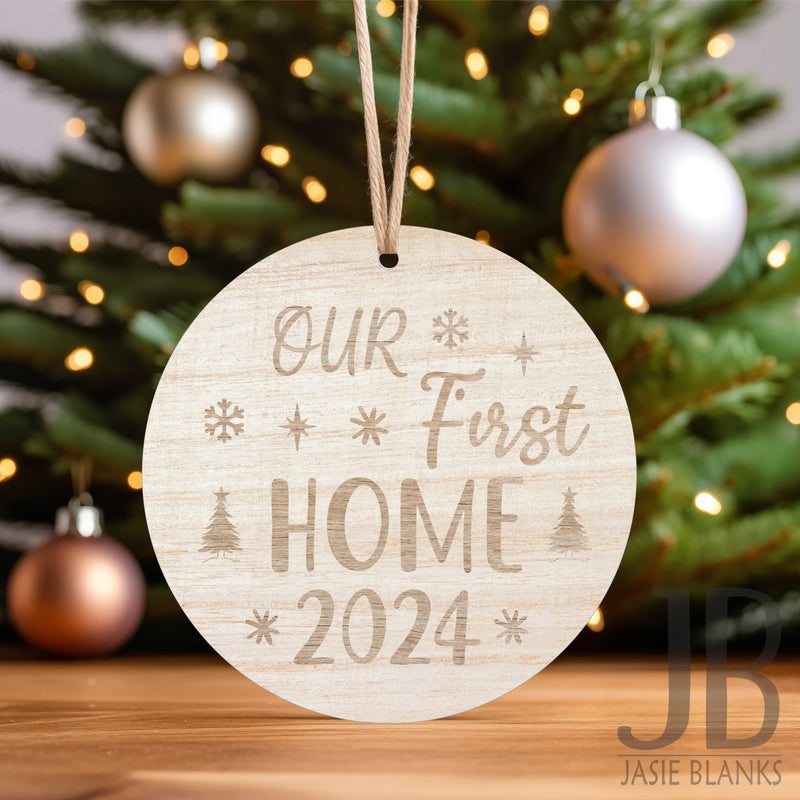 Our First Home Ornament - 2024