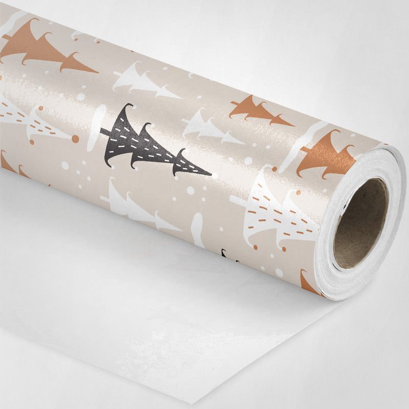 White Pine Trees Wrapping Paper