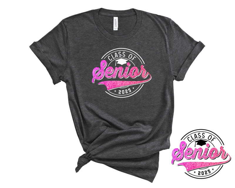 Pink Glitter Senior - Transfer