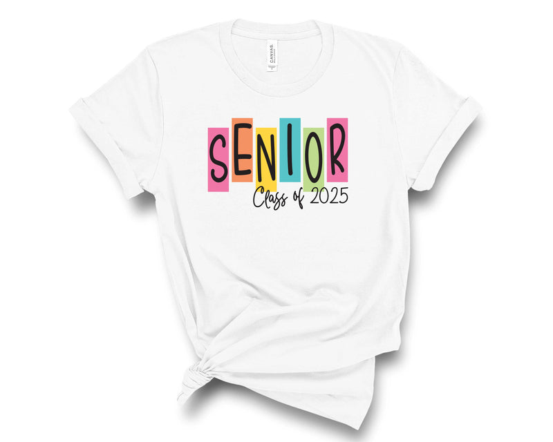 Senior 25 Color Block - Transfer