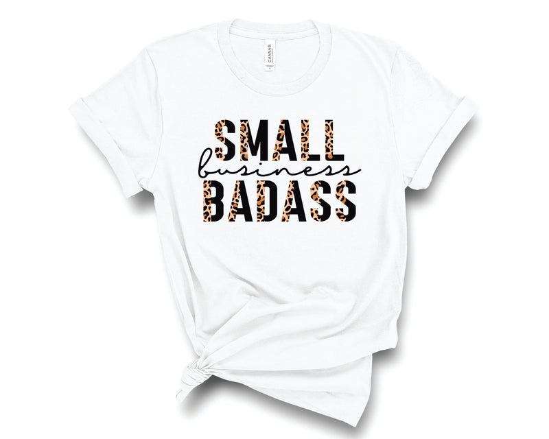 Small Business Badass Half Leopard Black - Transfer