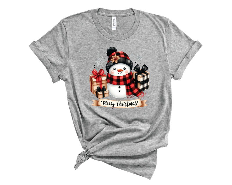 Snowman Merry Christmas - Graphic Tee