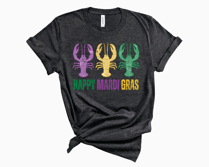 Vintage Mardi Gras Crawfish - Transfer