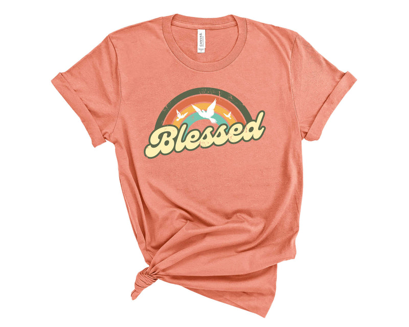 Blessed Rainbow and Birds - Transfer