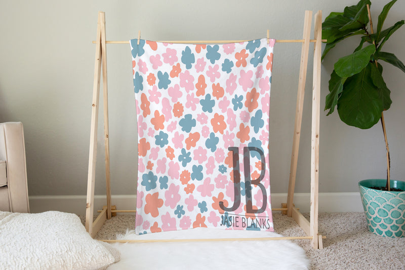 Blossoms Plush Blanket