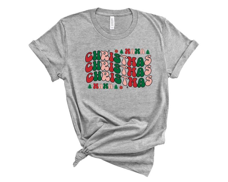 Christmas Mama Stacked & Wavy - Transfer