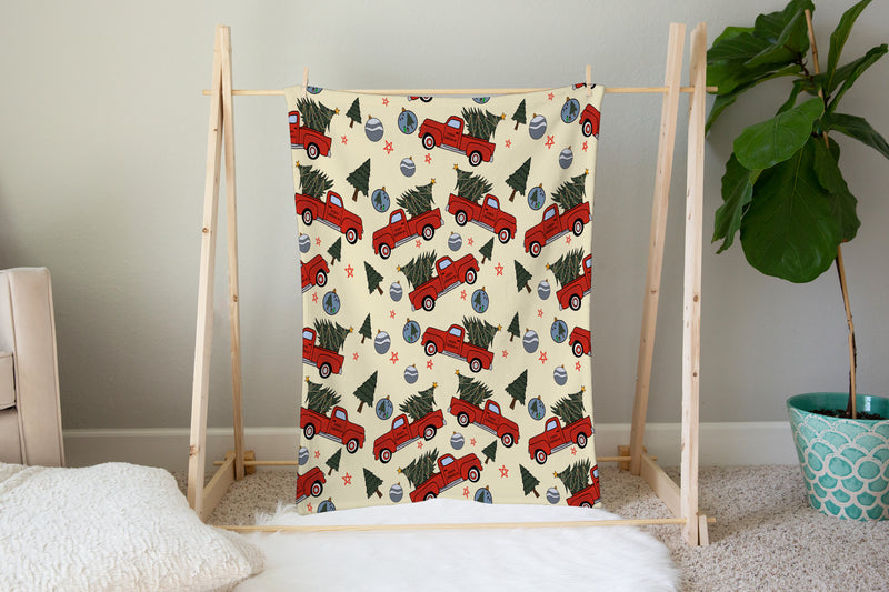 Holiday Trucks Blanket