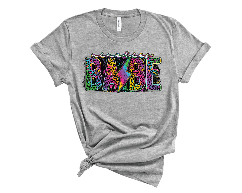 90s Babe Rainbow Leopard - Transfer