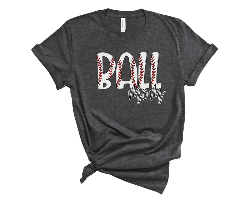 Ball Mom (Baseball) - Graphic Tee