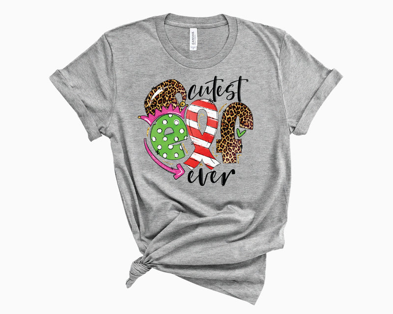 Cutest Elf Ever Leopard - Graphic Tee