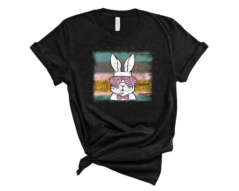 Distressed Bunny Glasses - Transfer