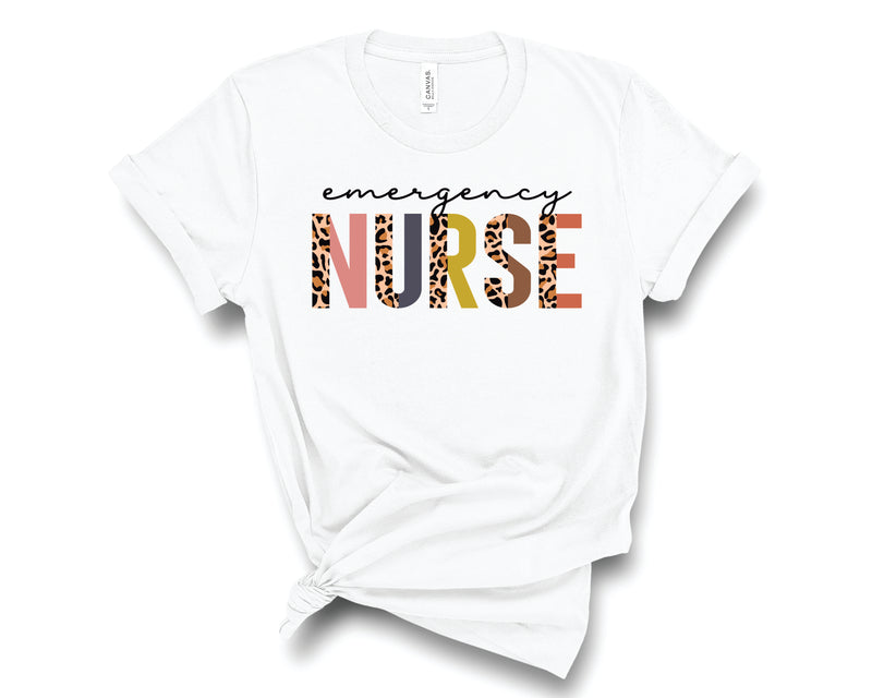 Emergency Nurse Half Leopard Multi - Transfer