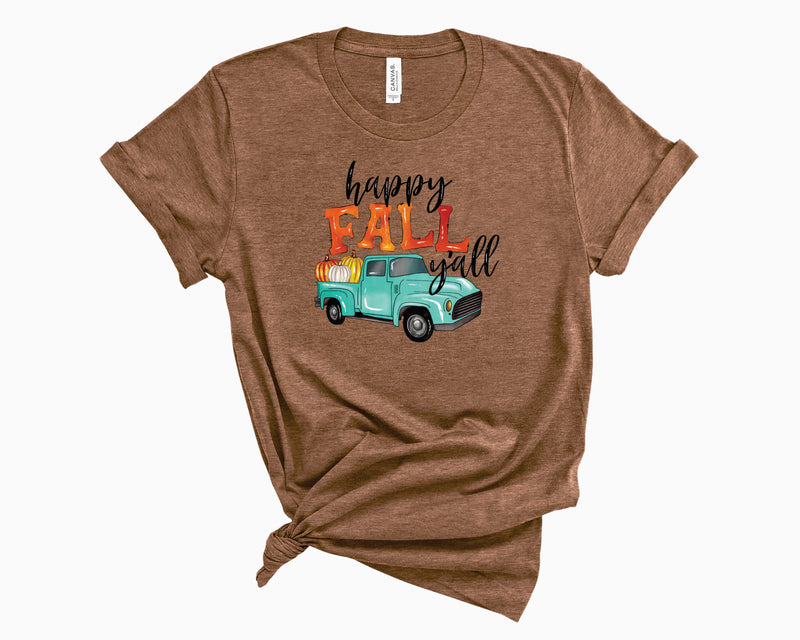 Happy Fall Ya'll Truck - Graphic Tee