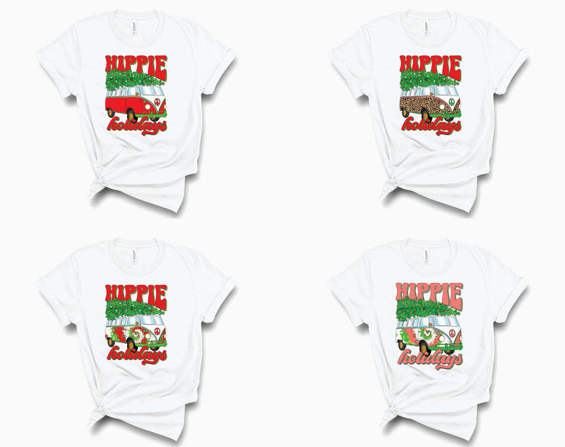 Hippie Holidays Bus - Graphic Tee