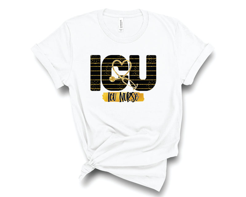 ICU Nurse Black & Gold - Transfer