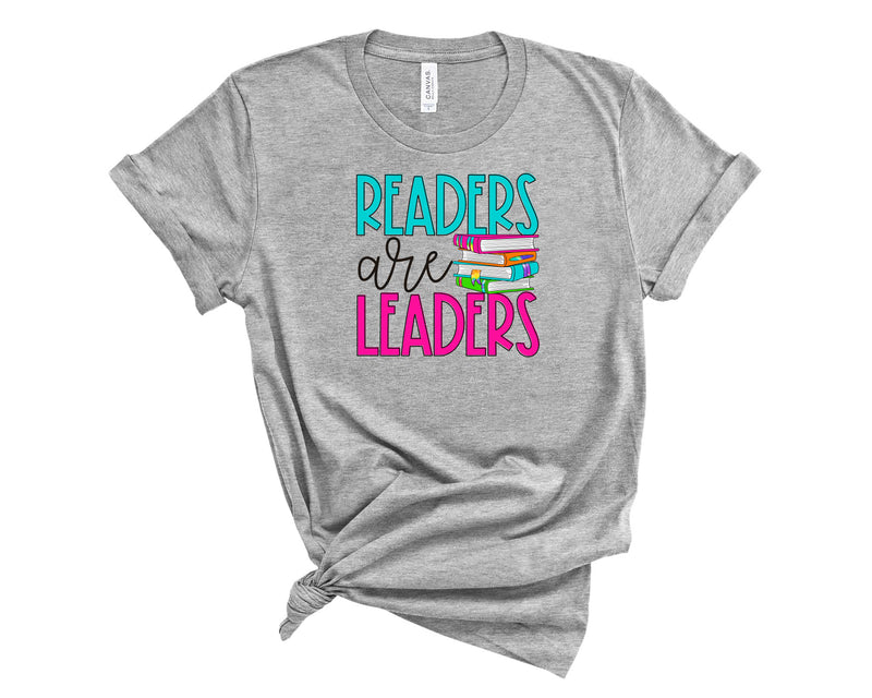 Readers are Leaders Bright - Graphic Tee