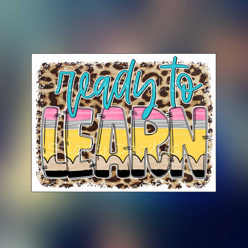 Ready to Learn - Sticker