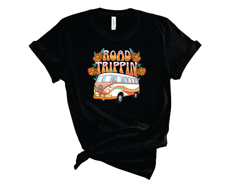 Road Trippin Retro Bus Orange - Transfer