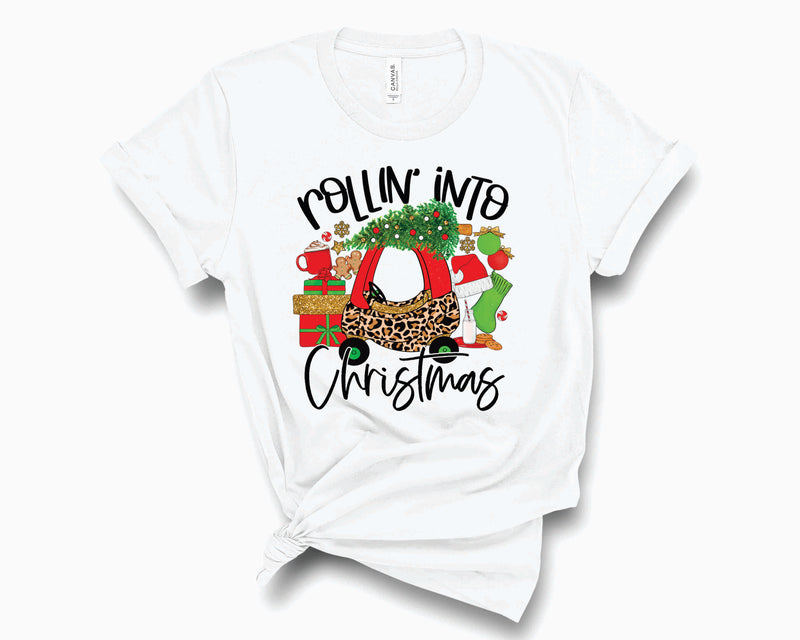 Rollin' Into Christmas Kids Coupe Leopard- Transfer