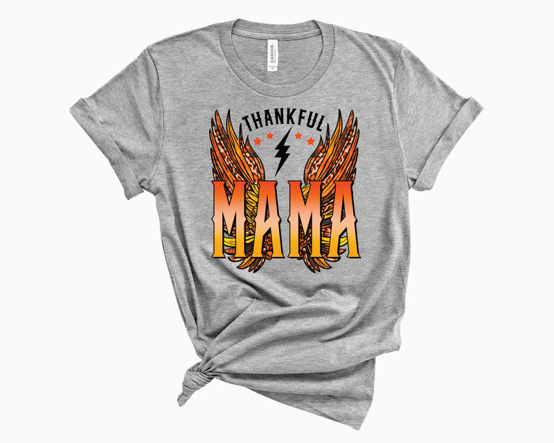 Thankful Mama Wings- Graphic Tee