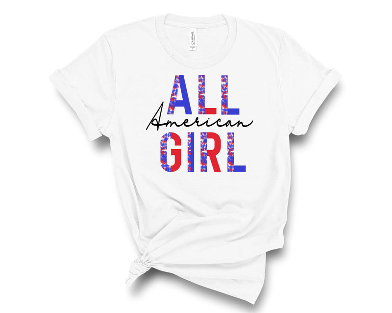 Tie Dye American Girl - Transfer